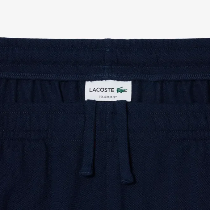 Pantalones cortos de piqué de corte holgado