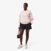 Pantalones cortos de piqué doble cara para mujer