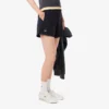 Pantalones cortos de piqué doble cara para mujer