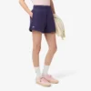Pantalones cortos de piqué doble cara para mujer