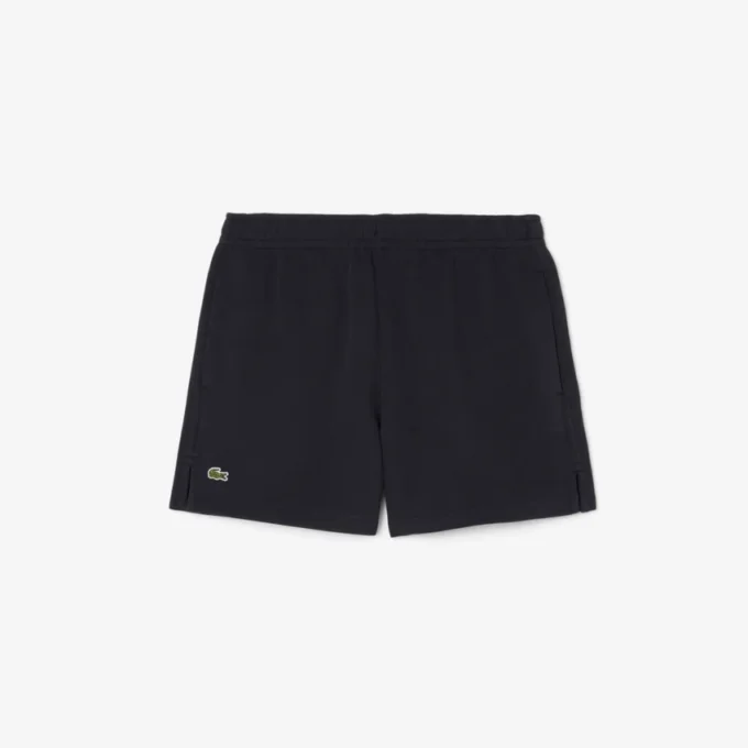 Pantalones cortos de piqué doble cara para mujer