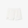 Pantalones cortos de piqué doble cara para mujer