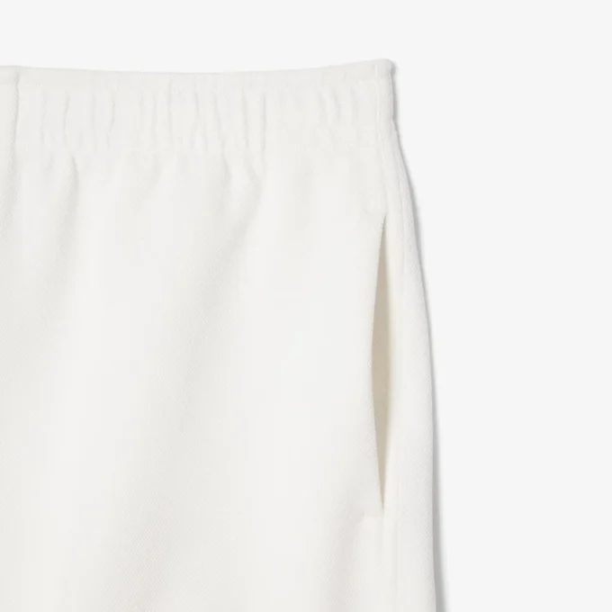 Pantalones cortos de piqué doble cara para mujer