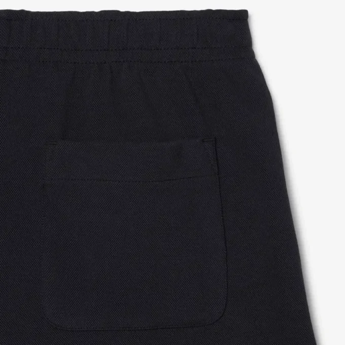 Pantalones cortos de piqué doble cara para mujer