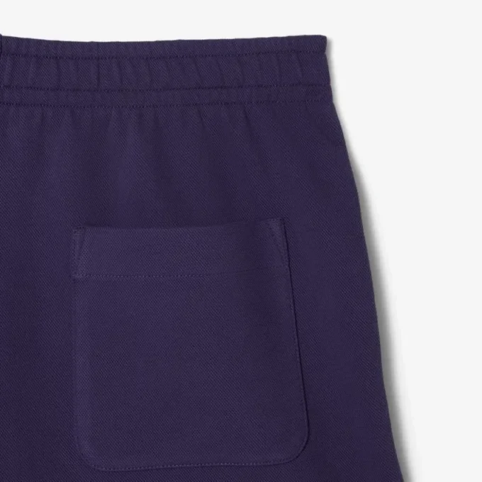 Pantalones cortos de piqué doble cara para mujer