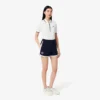 Pantalones cortos de piqué elástico Tennis Heritage para mujer