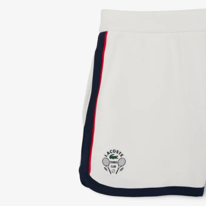 Pantalones cortos de piqué elástico Tennis Heritage para mujer