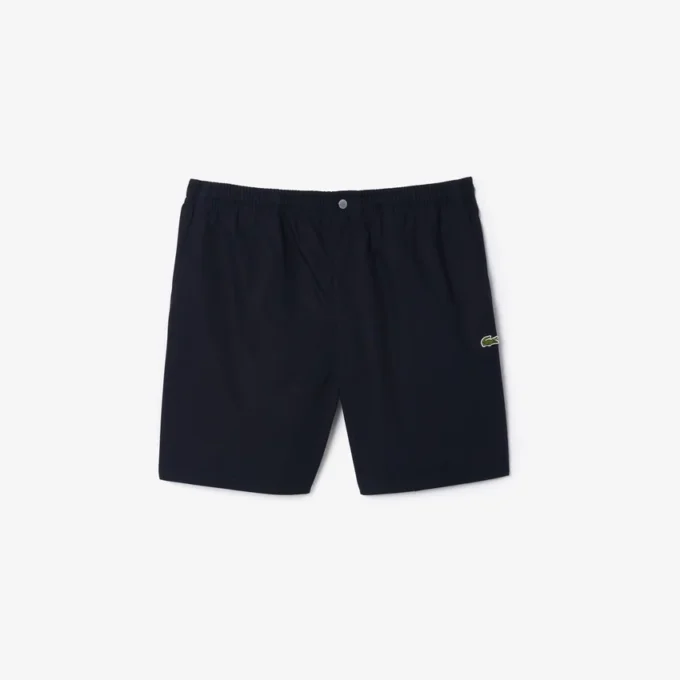 Pantalones cortos de popelín de corte holgado para hombre