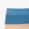 Pantalones cortos de punto de malla a rayas