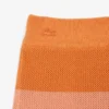 Pantalones cortos de punto de malla a rayas