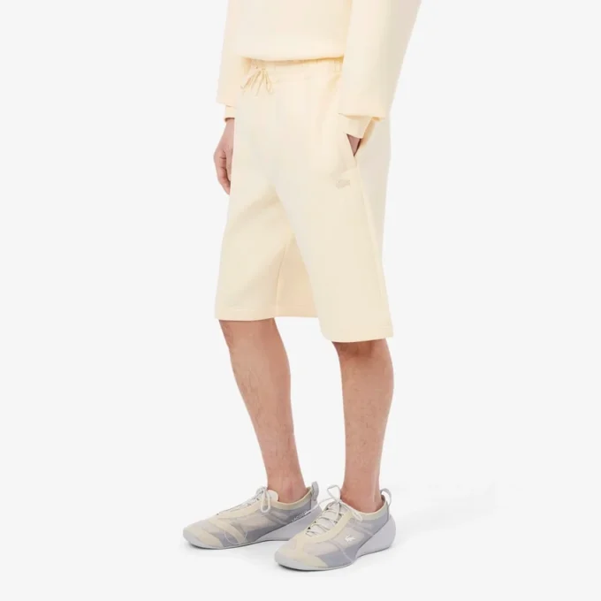 Pantalones cortos de punto interlock de corte holgado