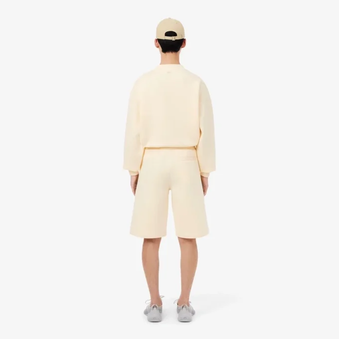 Pantalones cortos de punto interlock de corte holgado