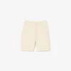 Pantalones cortos de punto interlock de corte holgado
