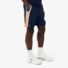 Pantalones cortos de tenis de hombre ligeros con rayas en bloques de color