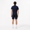 Pantalones cortos de tenis elásticos de corte regular para hombre