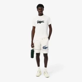 Pantalones cortos de tenis estampados para hombre