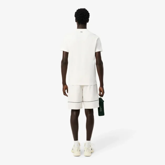 Pantalones cortos de tenis estampados para hombre