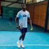 Pantalones cortos de tenis ligeros para hombre