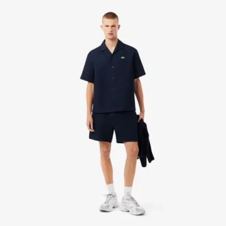Pantalones cortos ligeros con textura para hombre