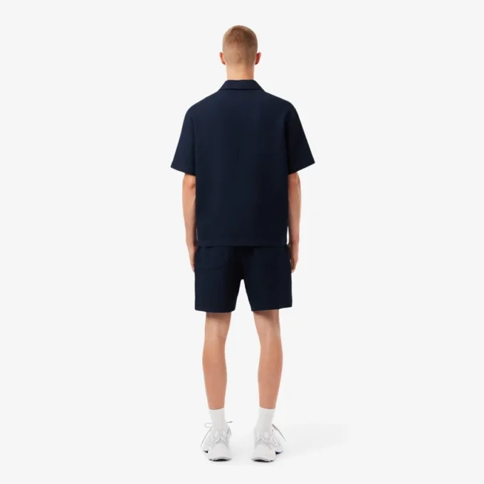 Pantalones cortos ligeros con textura para hombre