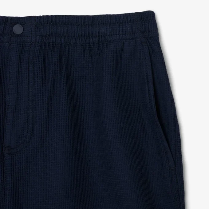 Pantalones cortos ligeros con textura para hombre