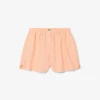 Pantalones cortos oversize de mezcla de lino