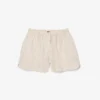 Pantalones cortos oversize de mezcla de lino