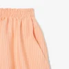 Pantalones cortos oversize de mezcla de lino