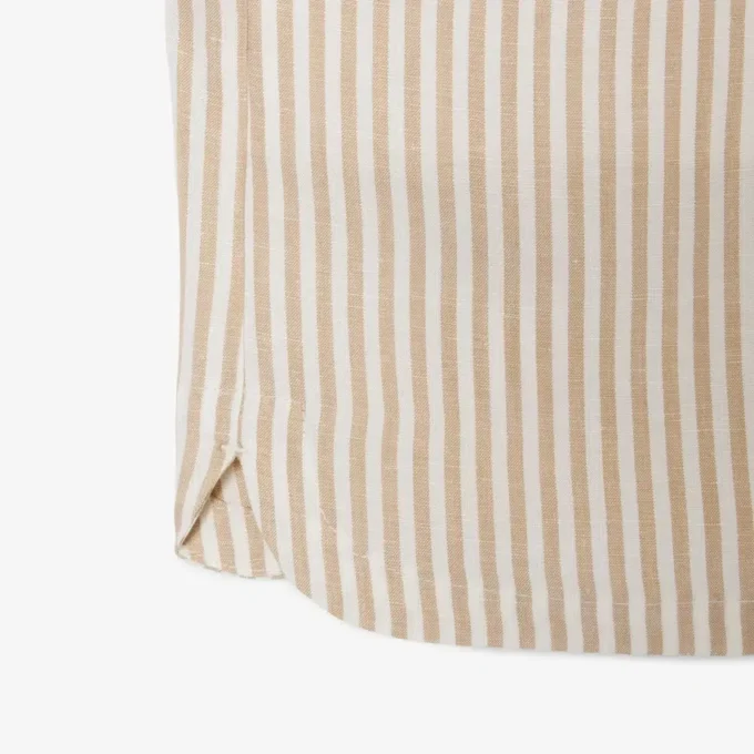 Pantalones cortos oversize de mezcla de lino