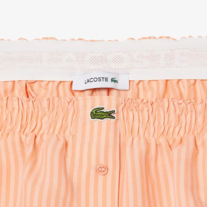 Pantalones cortos oversize de mezcla de lino