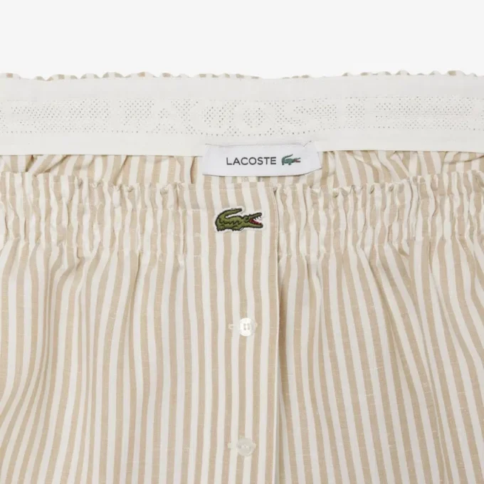 Pantalones cortos oversize de mezcla de lino