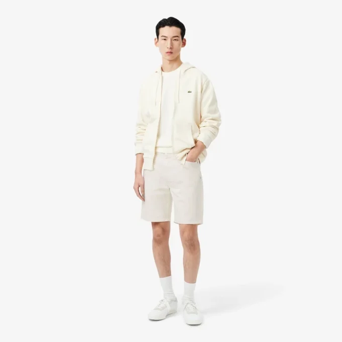 Pantalones cortos vaqueros de corte recto para hombre