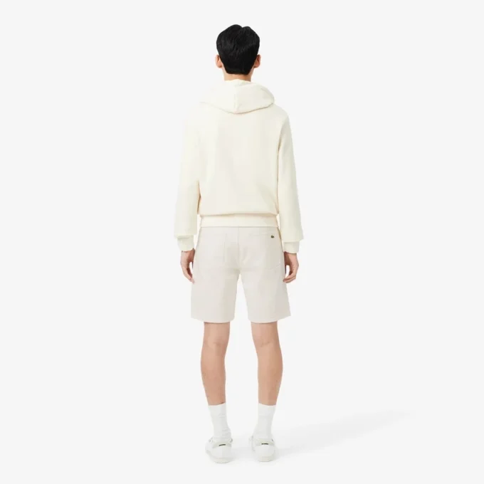 Pantalones cortos vaqueros de corte recto para hombre