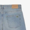 Pantalones cortos vaqueros de corte recto para hombre