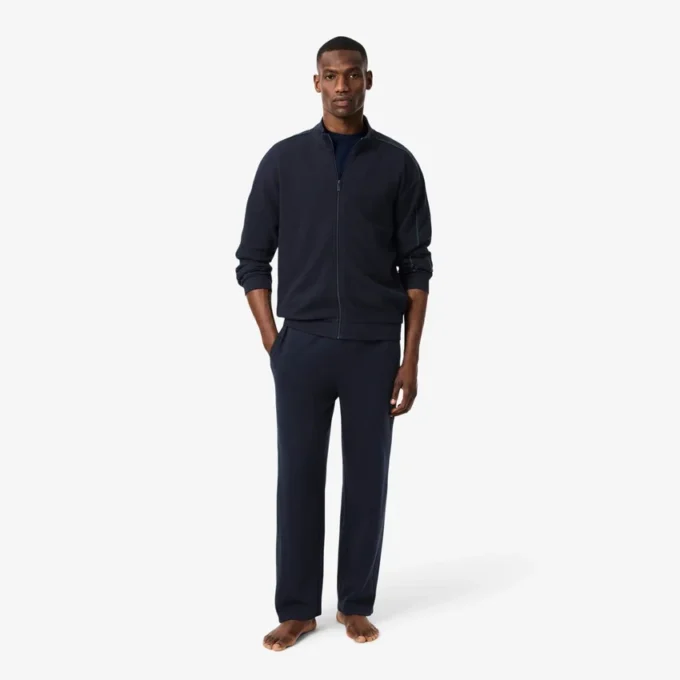 Pantalones de algodón acanalado para hombre