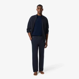 Pantalones de algodón acanalado para hombre