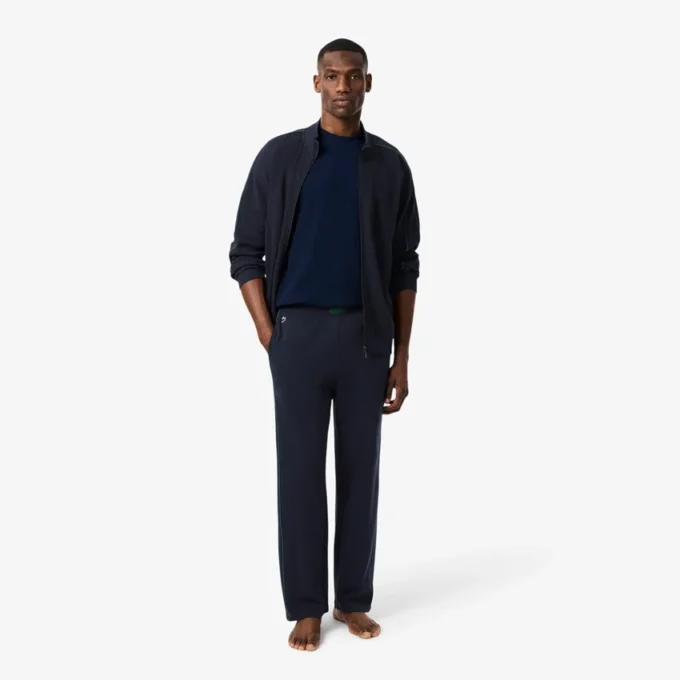 Pantalones de algodón acanalado para hombre