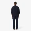 Pantalones de algodón acanalado para hombre