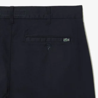 Pantalones de algodón elástico de corte ajustado para hombre