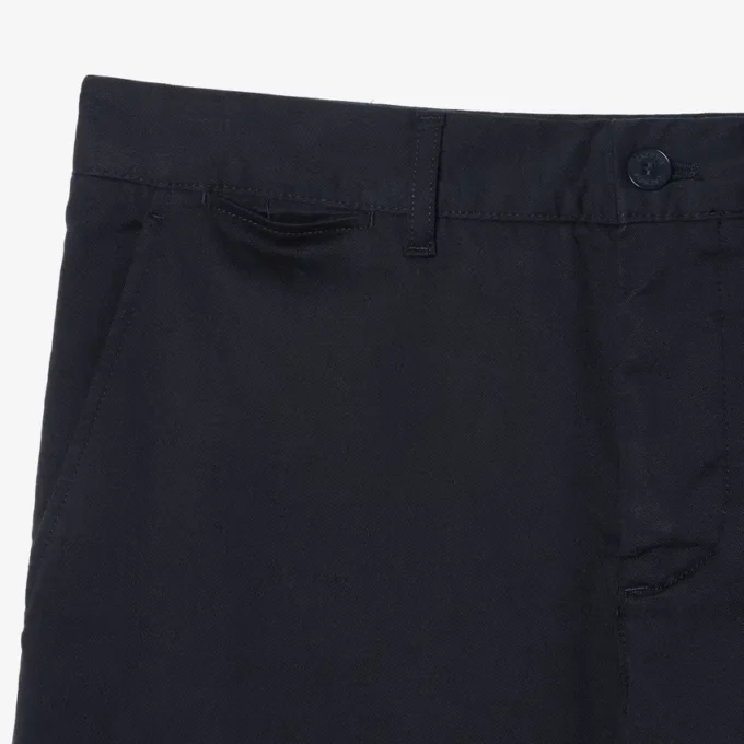 Pantalones de algodón elástico de corte ajustado para hombre