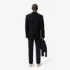 Pantalones de algodón elástico de corte ajustado para hombre