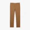 Pantalones de algodón elástico de corte ajustado para hombre