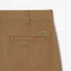 Pantalones de algodón elástico de corte ajustado para hombre