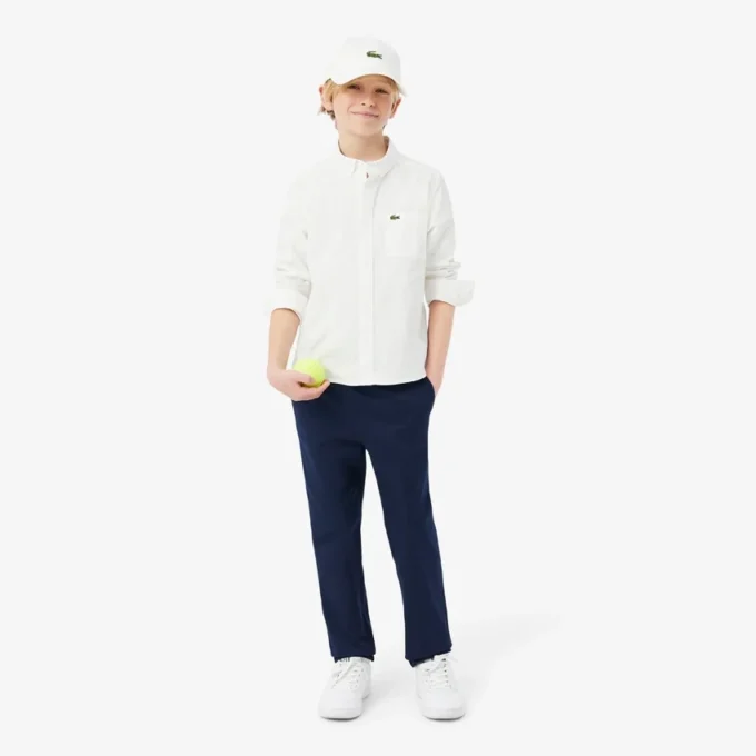 Pantalones de algodón elástico para niño