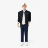Pantalones de algodón elástico para niño