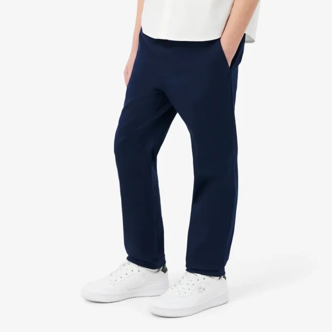 Pantalones de algodón elástico para niño