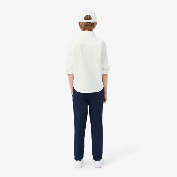 Pantalones de algodón elástico para niño