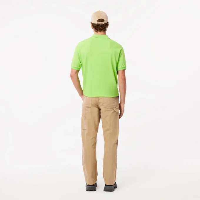 Pantalones de carpintero de lona de algodón de corte holgado para hombre