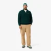 Pantalones de carpintero de lona de algodón de corte holgado para hombre