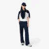 Pantalones de chándal acampanados a rayas para mujer
